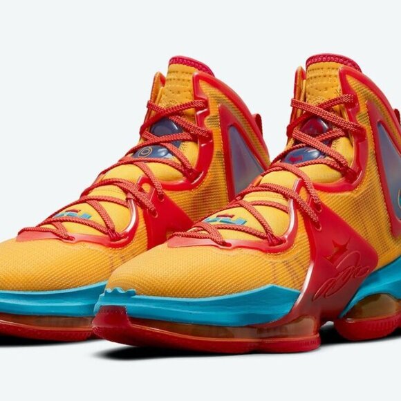 NIB Sz 9.5🔥Nike LeBron XIX 19 SPACE JAM Men's Basketball Shoes DC9338 800 - Picture 5 of 13